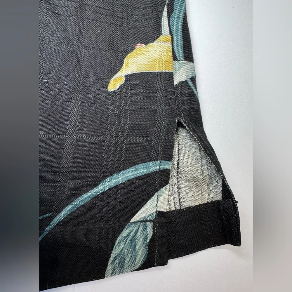 Tommy Bahama floral 100% silk shirt men’s large - Picture 7 of 7